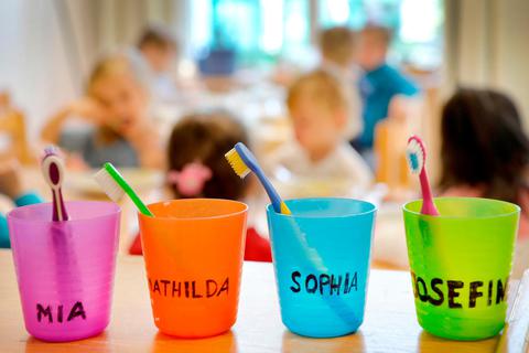  Eines der großen Zukunftsthemen für die Kommunalpolitik: die Kindertagesstätten in Herborn. Foto: Monika Skolimowska/dpa  