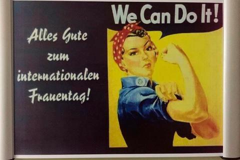 110 Jahre internationaler Frauentag - das heißt: viele große Errungenschaften, aber auch noch aktuelle Probleme. Foto: IG Metall Herborn 