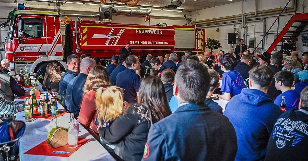Neues Fahrzeug dank Spende für Hüttenberger Feuerwehr