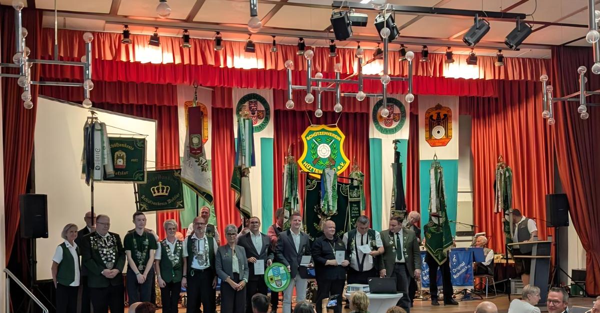 100 Jahre Schützenverein: So wurde in Hüttenberg gefeiert