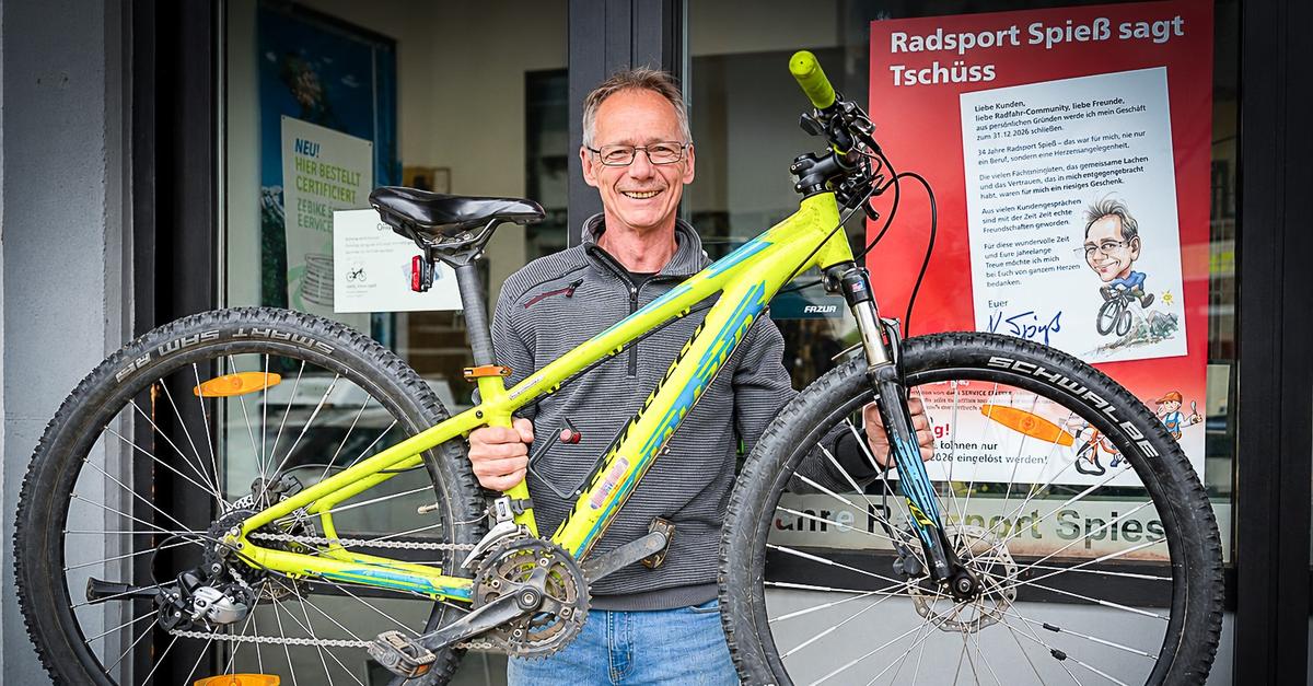 Abschied nach 34 Jahren: „Radsport Volker Spieß“ in Hüttenberg schließt