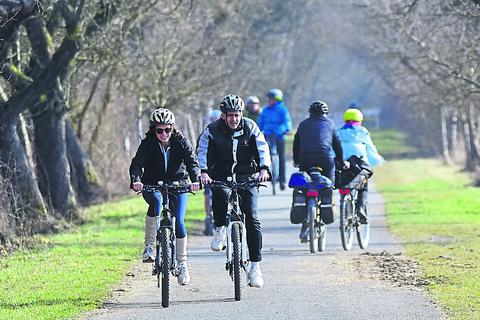 Radfahren in Lahnau soll durch neue Maßnahmen atrraktiver werden. 