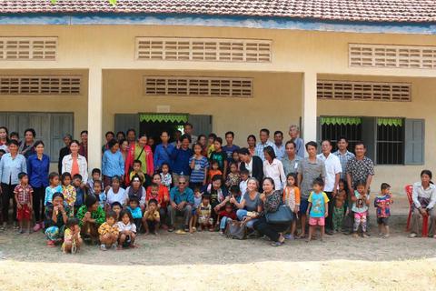 Chibodia unterstützt den Aufbau eines Kindergartens in Kambodscha. Foto: Chibodia 