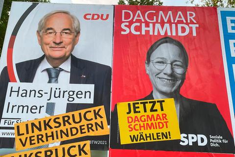 Warum haben die Wähler mehrheitlich für Dagmar Schmidt und gegen Hans-Jürgen Irmer gestimmt?   Foto: Jörgen Linker 