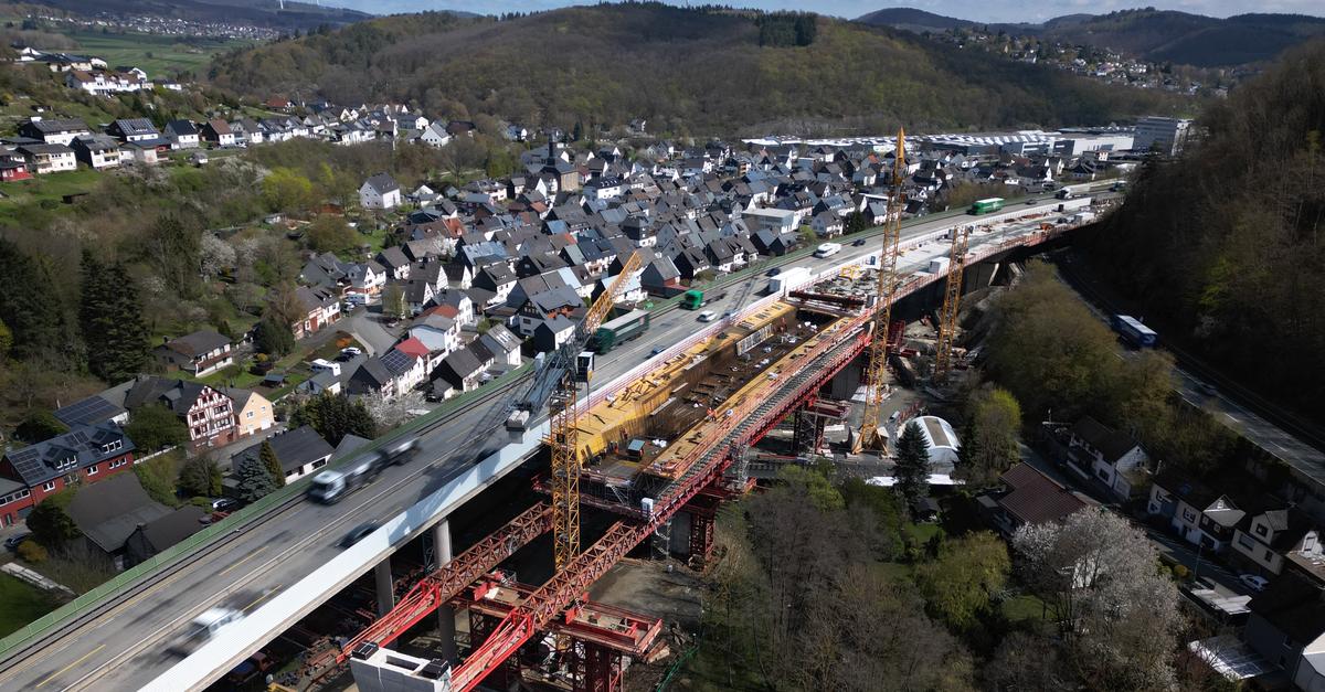 A45 near Dillenburg closed: You can't drive this way this weekend