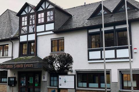 Für den Umbau des Leuner Rathauses soll eine Machbarkeitsstudie erstellt werden. Archivfoto: Jenny Berns 