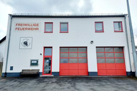 Das Feuerwehrgerätehaus im Alt-Seiferweg in Ballersbach.