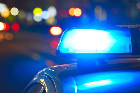 WebDUMMY Dummy GA Polizei Blaulicht Unfall Nächtlicher Einsatz Symbolfoto: Chalabala/Fotolia