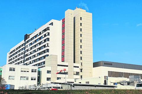 Das Klinikum in Wetzlar – größtes der drei Krankenhäuser der Lahn-Dill-Kliniken GmbH. 