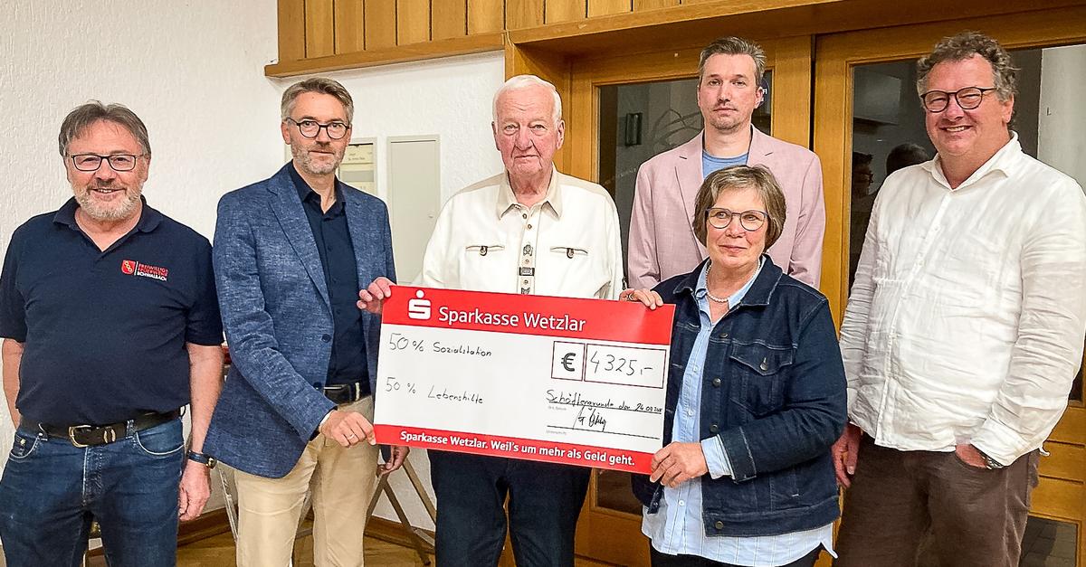 Zum 80. Geburtstag: Helmut Kirchhof sammelt 4.325 Euro für guten Zweck