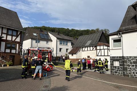 In einem Wohnhaus in der Langgasse in Oberndorf hat es am späten Dienstagnachmittag gebrannt.