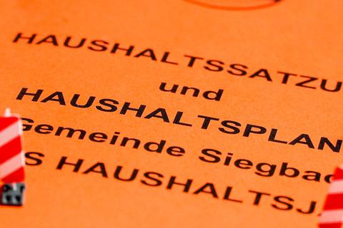 Baustelle Haushalt: Wie sieht Siegbachs Finanzlage aus? Antworten darauf liefert der Entwurf des Etats für 2022. Archivfoto: Katrin Weber 