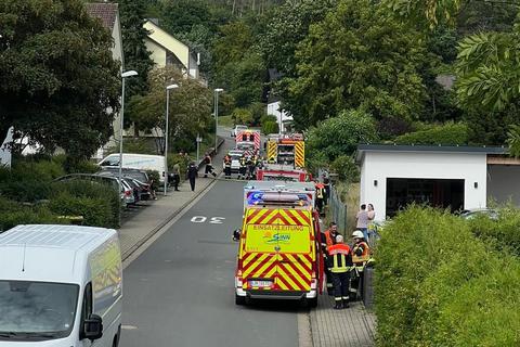 In der Straße "Im Borngrund" in ist die Feuerwehr am Dienstag zu einem Küchenbrand gerufen worden.