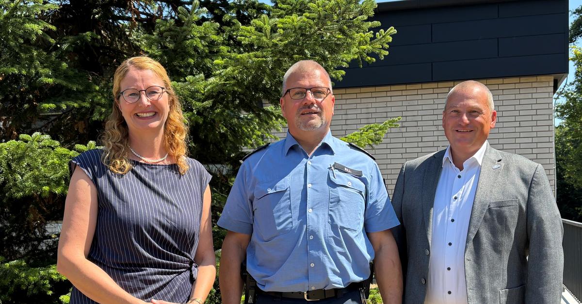 Alexander Bill is the new police officer for Solms and Braunfels