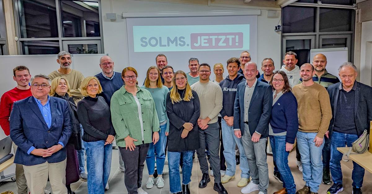 Solms.Jetzt! präsentiert Kandidatenliste für Kommunalwahl 2026
