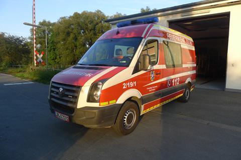 In der Nacht auf Montag aus dem Burgsolmser Feuerwehrgerätehaus gestohlen: Ein VW Crafter der Freiwilligen Feuerwehr Solms.