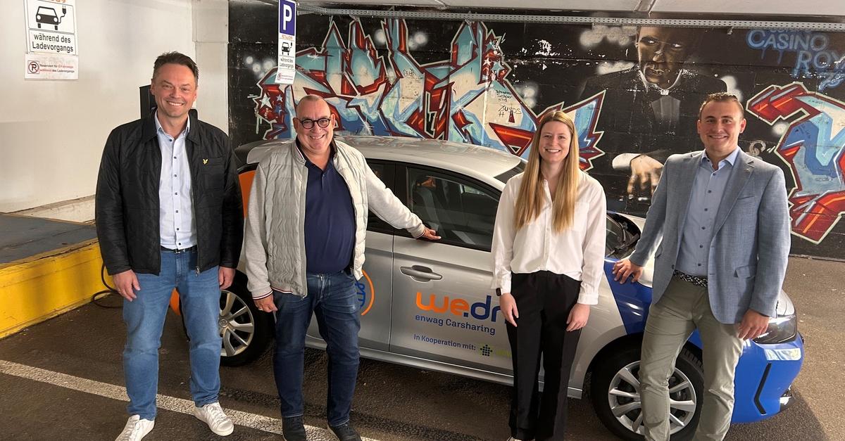 E-Carsharing in Wetzlar: So funktioniert das neue Angebot im Parkhaus ...