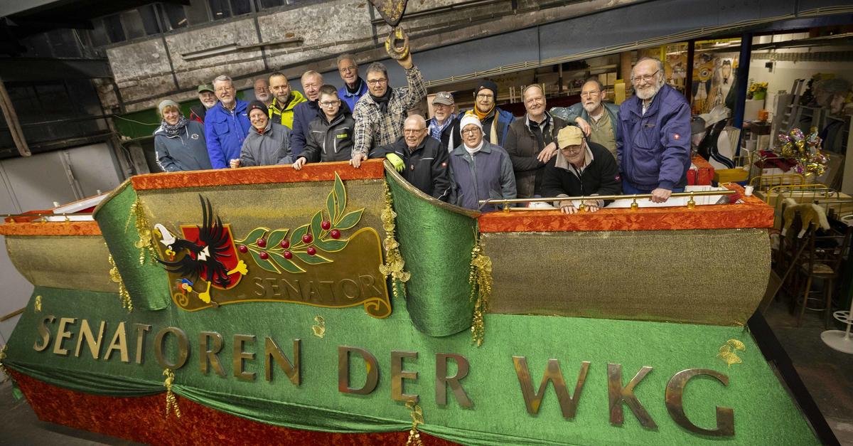 Einblick in die Wagenbauhalle der WKG