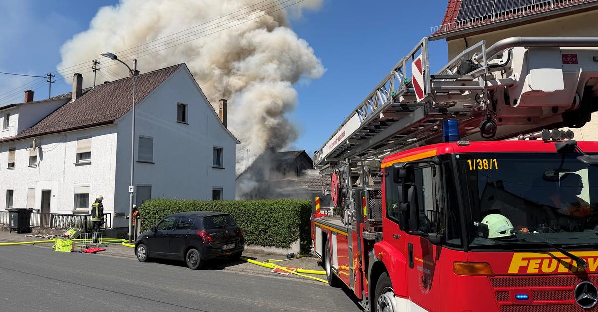 Wohnhaus-in-Wetzlar-Nauborn-brennt