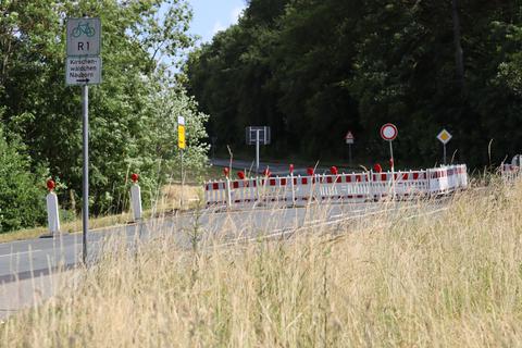 Seit dem 12. Juni ist die Strecke zwischen Wetzlar und Weidenhausen für Autofahrer voll gesperrt. 