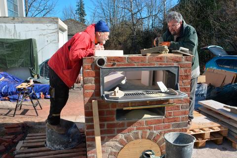 Ein Backhaus für den Garten der Sinne