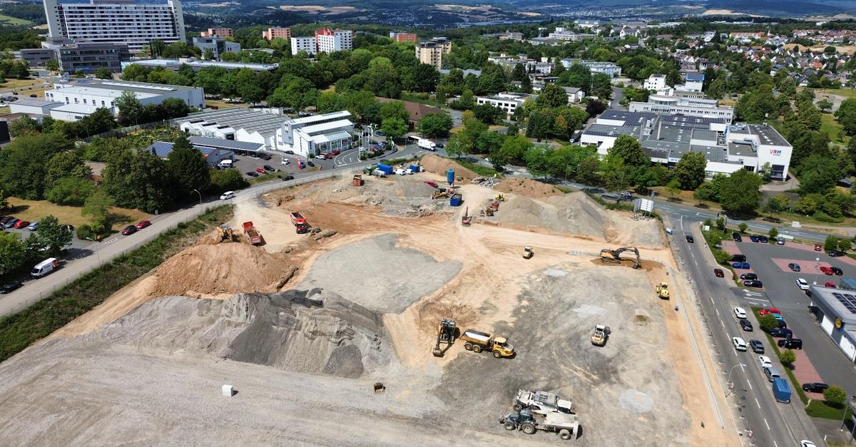 New life at Hörnsheimer Eck: Construction of the shopping center has begun