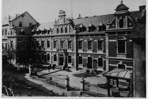 Die frühere Hauptpost in Wetzlar, zuvor kaiserliches Postamt, in der Hauser Gasse. Foto: Historisches Archiv