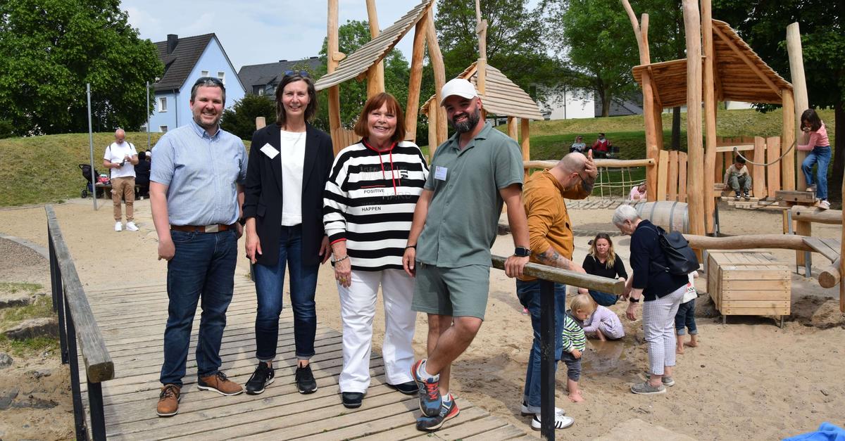 Familienfest: Neuer Spielplatz im Wetzlarer Westend eröffnet