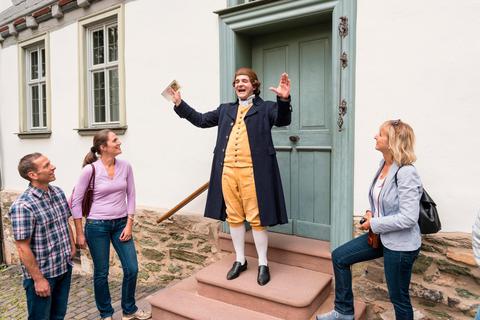 Der Aufenthalt des jungen Goethe in Wetzlar im Sommer 1772 ist bis heute in der Stadt präsent. Für diesen Sommer ist ein großes Festprogramm geplant.  Foto: Dominik Ketz 