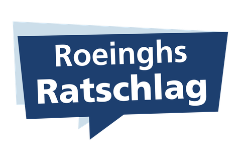 "Roeinghs Ratschlag" – Jede Woche kommentiert der AZ-Chefredakteur das Thema der Woche. Grafik: VRM