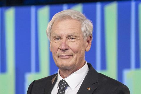 Biontech-Mitbegründer Professor Christoph Huber erhält den Carl-Friedrich-von-Weizsäcker-Sonderpreis. Archivfoto: dpa