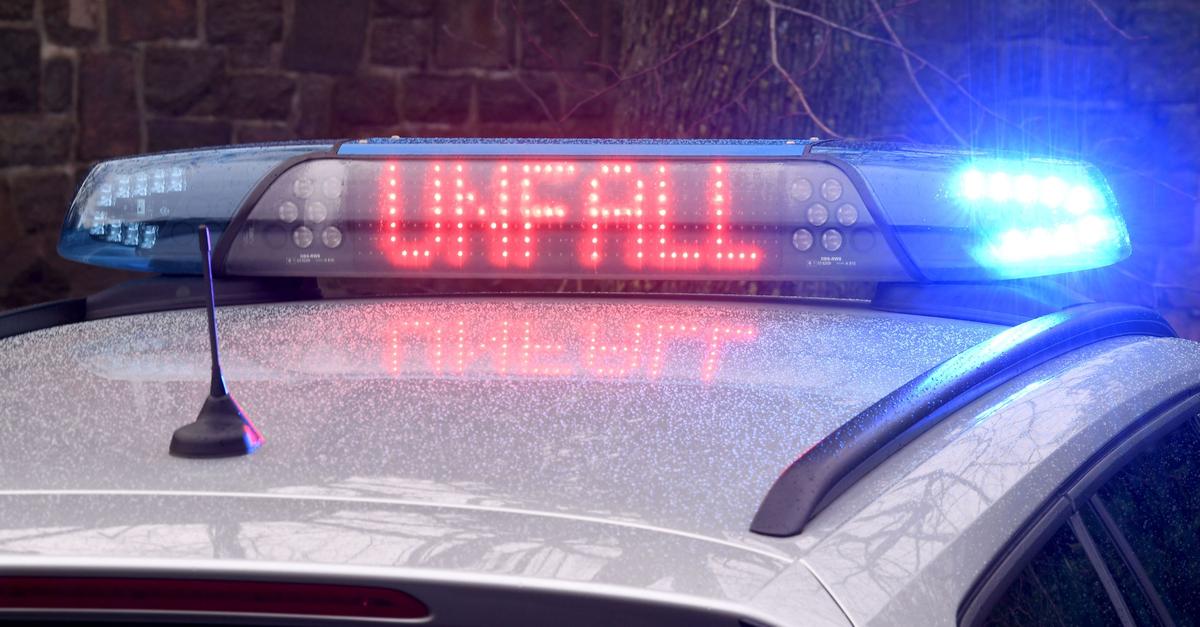 Head-on collision in Buseck: One person seriously injured
