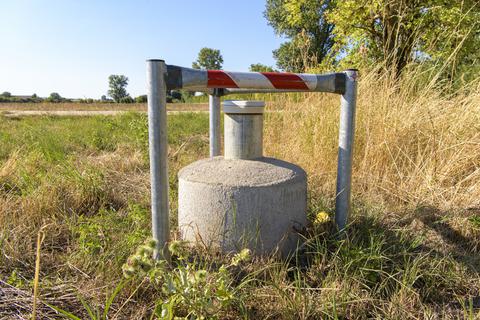 Ein Grundwasserpegel: An knapp einem Drittel der hessischen Messstationen sind die Grundwasserstände derzeit sehr niedrig, an weiteren 23 Prozent unterdurchschnittlich.