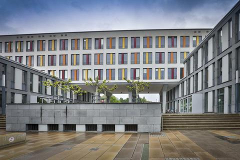 Das Wiesbadener Gesundheitsamt. Foto: Lukas Görlach