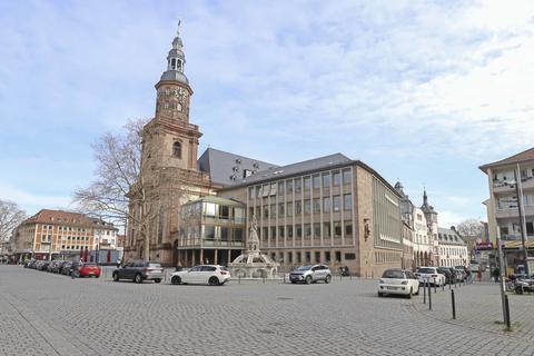 Das "Haus zur Münze" in Worms, welches unter anderem und vor allem die Stadtbibliothek beherbergt, feiert sein 60-jähriges Bestehen. Foto: pakalski-press/Andreas Stumpf