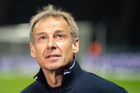 Jürgen Klinsmann, ehemaliger Trainer von Hertha BSC Berlin. Foto: dpa