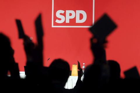Eine Abstimmung bei der SPD. Symbolfoto: dpa