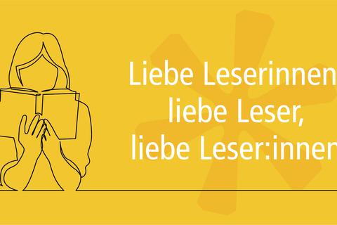 Gendern oder nicht gendern - und wenn ja, wie? Diese Fragen treiben viele Menschen um, die sich mit geschlechtergerechter Sprache beschäftigen. Symbolfoto: Yury Shchipakin – stock.adobe; Bearbeitung: vrm