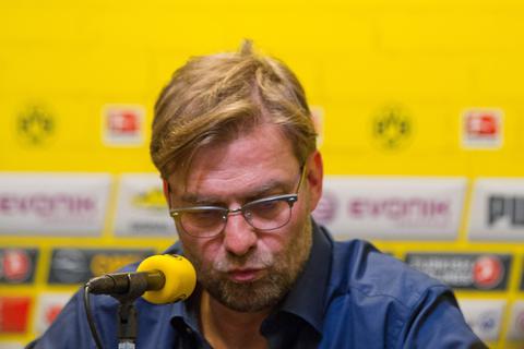 Jürgen Klopp verkündet an diesem Tag seinen Abschied von Borussia Dortmund zum Saisonende. Foto: dpa