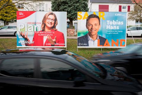Am kommenden Wochenende wird im Saarland gewählt. Und das ist erst der Auftakt zu drei weiteren Landtagswahlen in diesem Jahr.Foto: dpa   