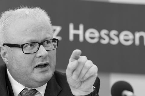 Der hessische Finanzminister Thomas Schäfer ist am Samstag gestorben.  Archivfoto: dpa