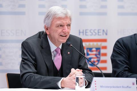 Hessens Ministerpräsident Volker Bouffier. Archivfoto: dpa