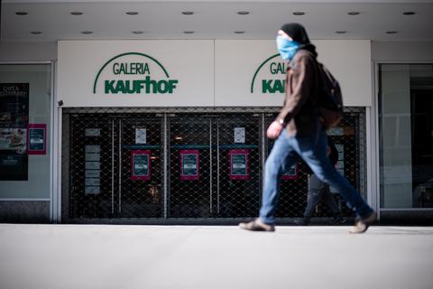 Der Eilantrag der Galeria Karstadt Kaufhof GmbH wurde vor Gericht abgewiesen, große Geschäfte müssen aufgrund der Corona-Pandemie weiter geschlossen bleiben. Symbolfoto: dpa
