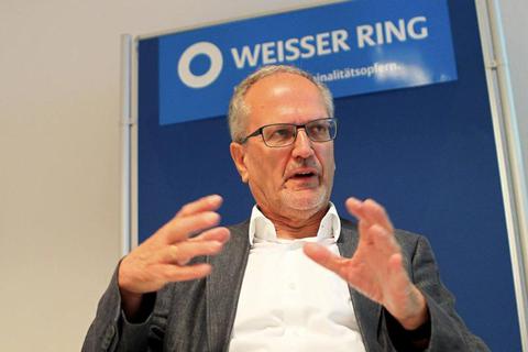 Werner Keggenhoff, neuer Landeschef des Weißen Rings, ist ausgewiesener Experte für Opferentschädigung. Foto: hbz / Jörg Henkel