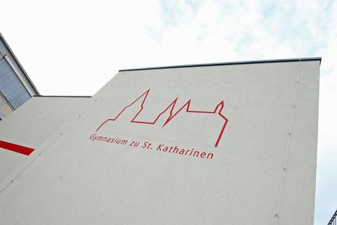 Der neue Erweiterungsbau am Gymnasium zu St. Katharinen in Oppenheim. Foto: hbz/Michael Bahr