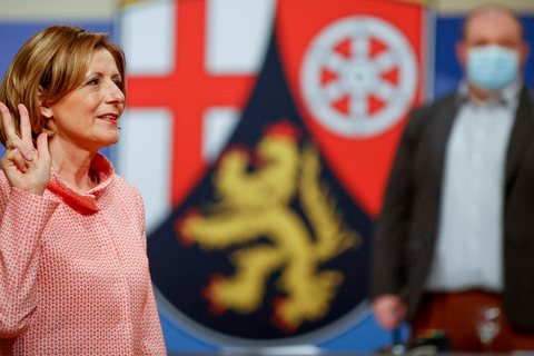 Malu Dreyer bleibt Ministerpräsidentin von Rheinland-Pfalz. Sie wurde zum dritten Mal wiedergewählt.  Foto: Sascha Kopp