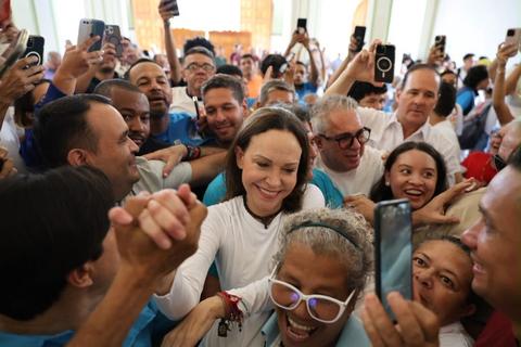 Tel Rae Venezuelas Opposition meldet Rückkehr von Machado
