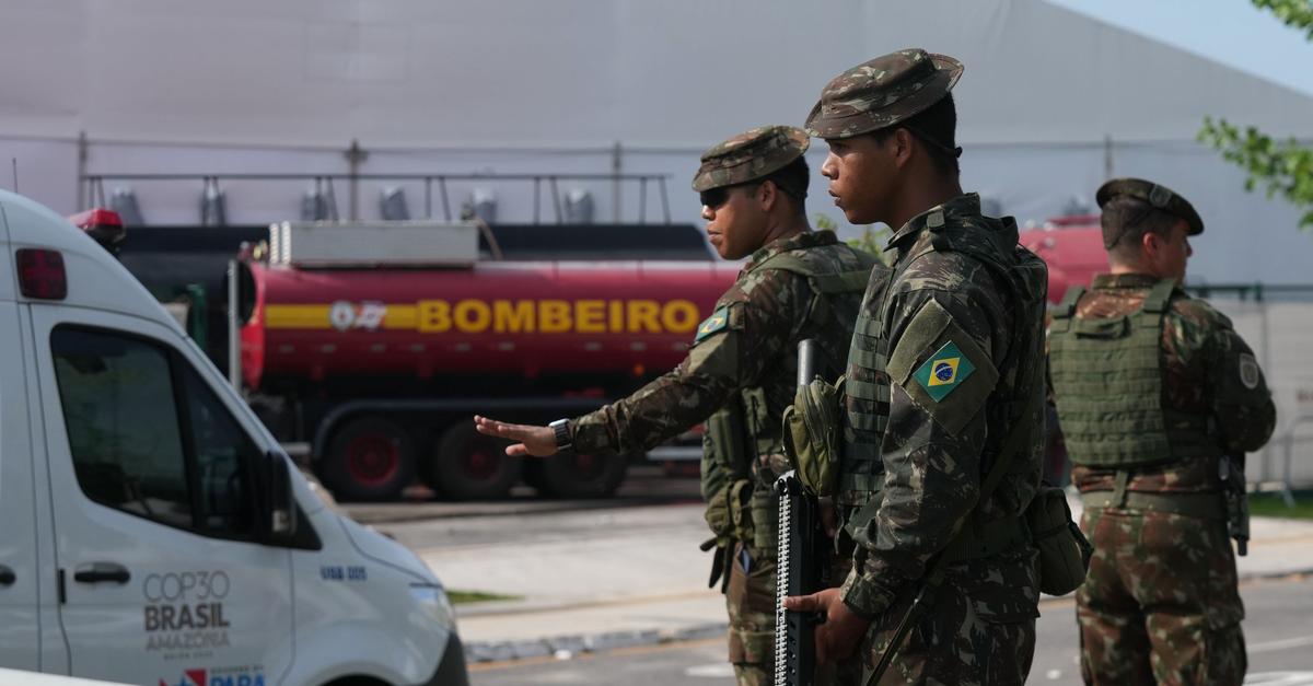 Feuer-auf-der-Klimakonferenz-in-Bel-m-Gel-nde-evakuiert