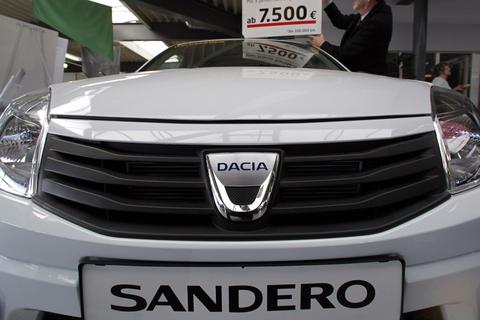 Front des Dacia Sandero