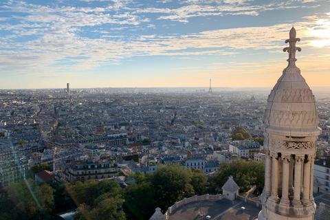 Blick von der Sacré Cœur auf Paris. Foto: Christina Kolb 